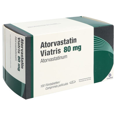 ATORVASTATIN Viatris Filmtabl 80 mg 100 Stk