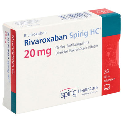 RIVAROXABAN Spirig HC Filmtabl 20 mg 28 Stk