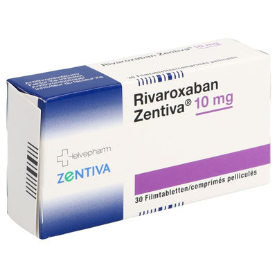 RIVAROXABAN Zentiva Filmtabl 10 mg 30 Stk