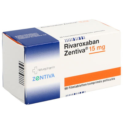 RIVAROXABAN Zentiva Filmtabl 15 mg 98 Stk