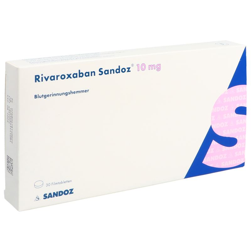 RIVAROXABAN Sandoz Filmtabl 10 mg 30 Stk