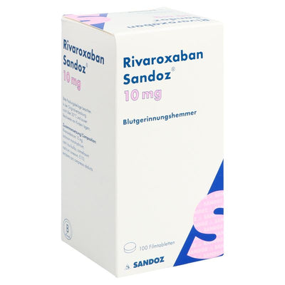 RIVAROXABAN Sandoz Filmtabl 10 mg Ds 100 Stk