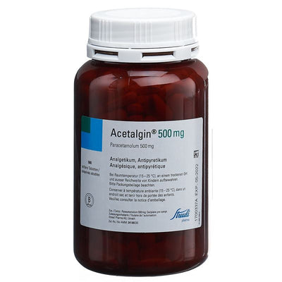 ACETALGIN Tabl 500 mg Ds 500 Stk