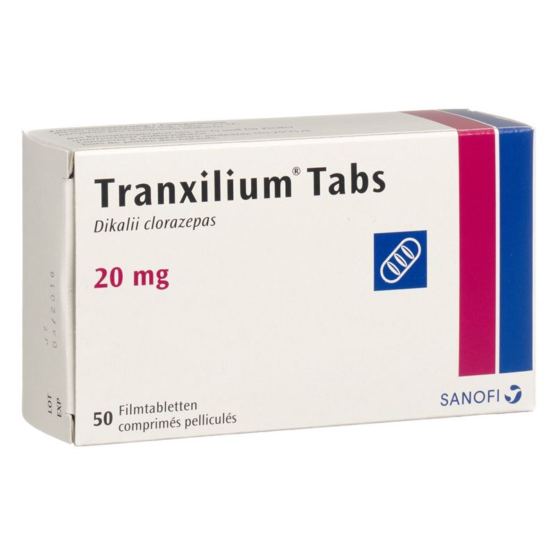 TRANXILIUM Tabs Filmtabl 20 mg 50 Stk