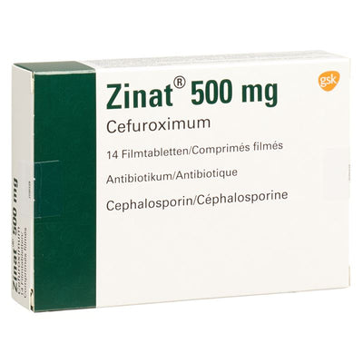 ZINAT Filmtabl 500 mg 14 Stk