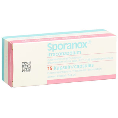 SPORANOX Kaps 100 mg 15 Stk