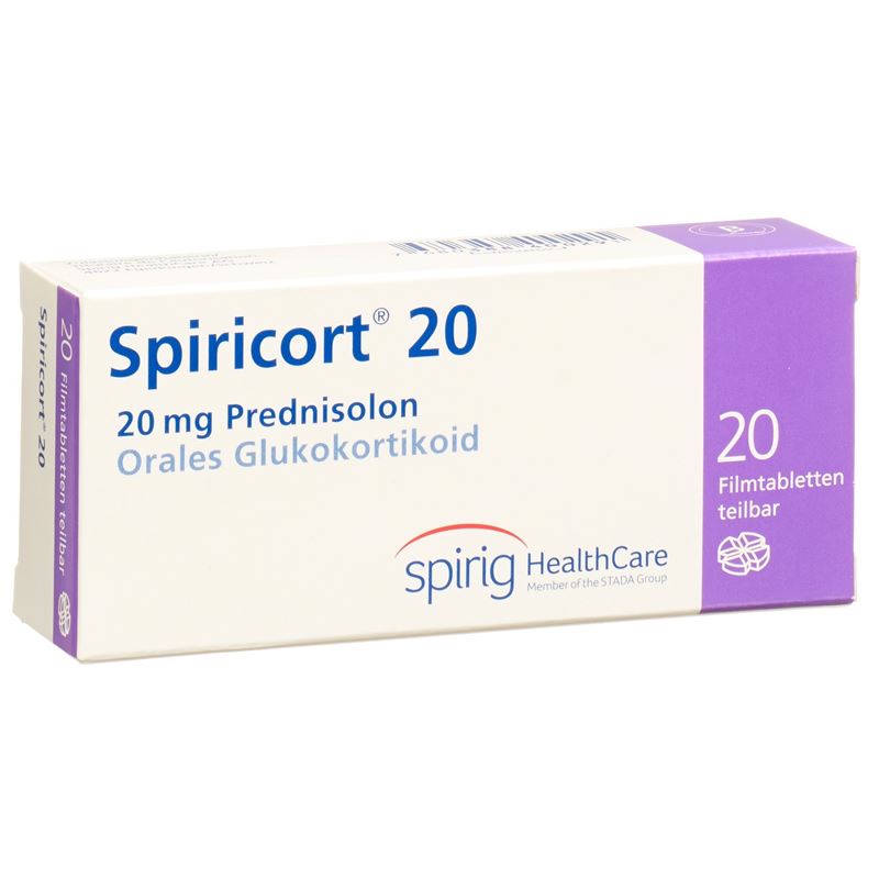 SPIRICORT Filmtabl 20 mg 20 Stk