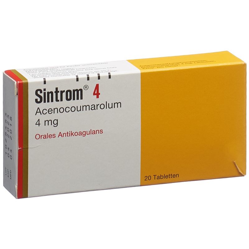 SINTROM 4 Tabl 4 mg 20 Stk