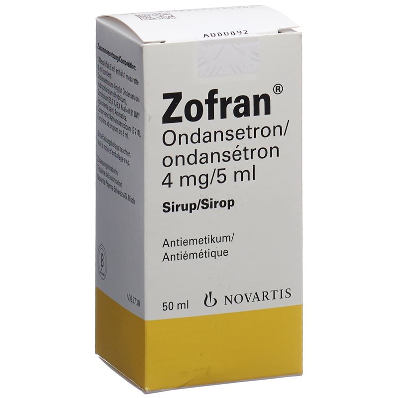 ZOFRAN Sirup 4 mg/5ml Fl 50 ml