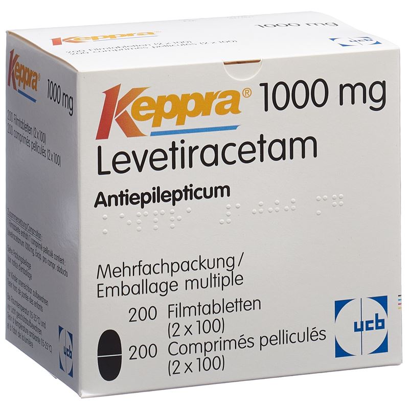 KEPPRA Filmtabl 1000 mg 2 x 100 Stk