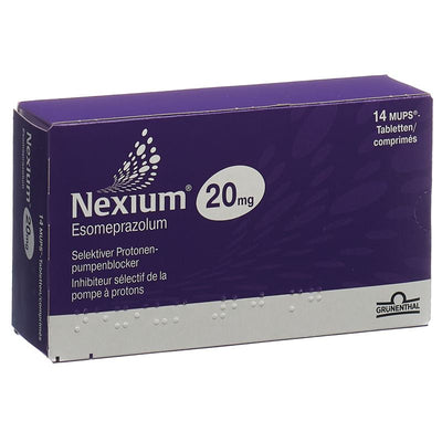 NEXIUM Mups Tabl 20 mg 14 Stk