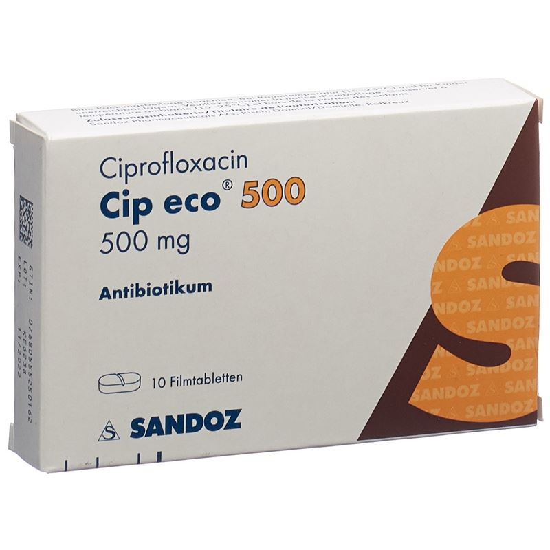 CIP ECO Filmtabl 500 mg 10 Stk