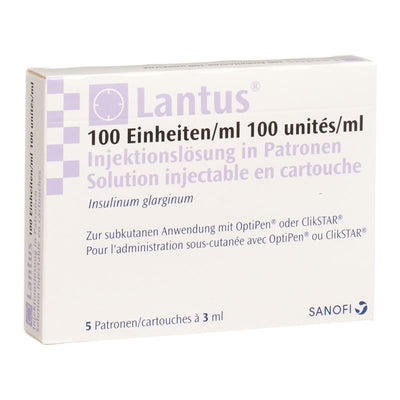 LANTUS 100 E/ml AllStar Pro/JuniorStar 5 x 3 ml