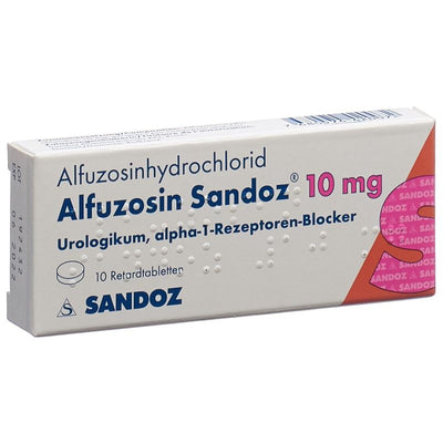 ALFUZOSIN Sandoz Ret Tabl 10 mg 10 Stk