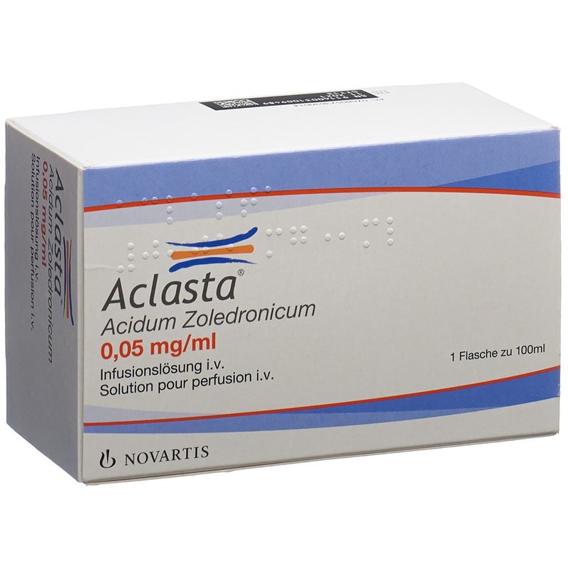 ACLASTA Inf Lös 5 mg/100ml Amp 100 ml