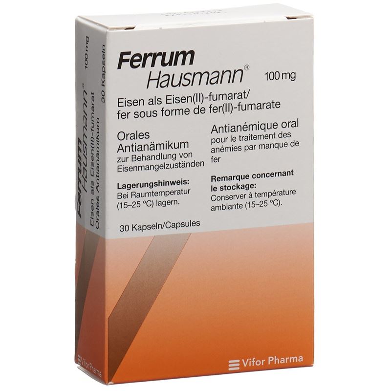 FERRUM Hausmann Ret Kaps 100 mg 30 Stk