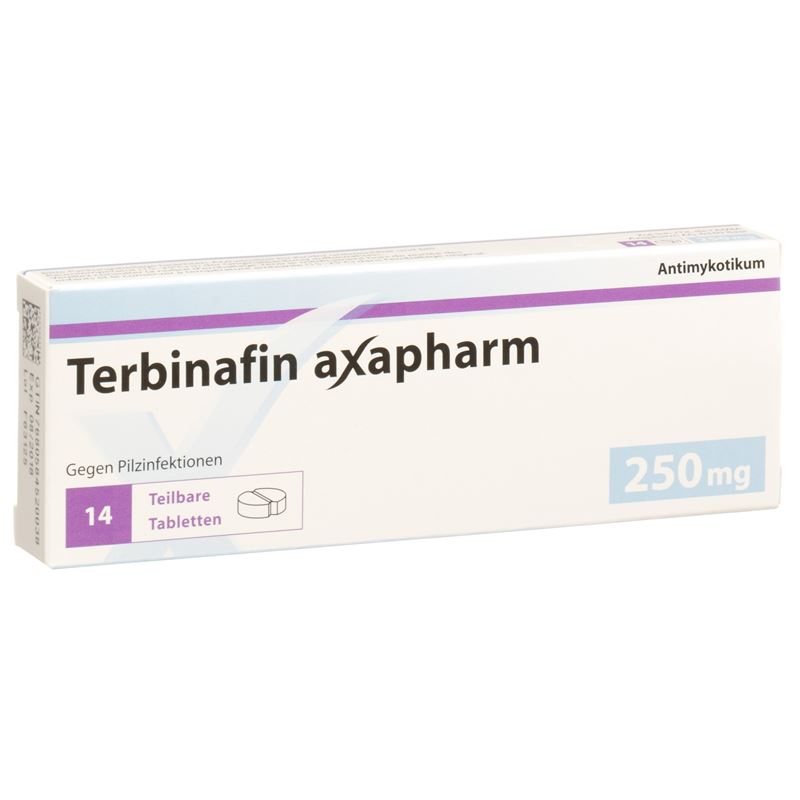 TERBINAFIN Axapharm Tabl 250 mg 14 Stk