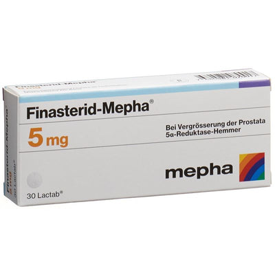 FINASTERID Mepha Lactab 5 mg 30 Stk