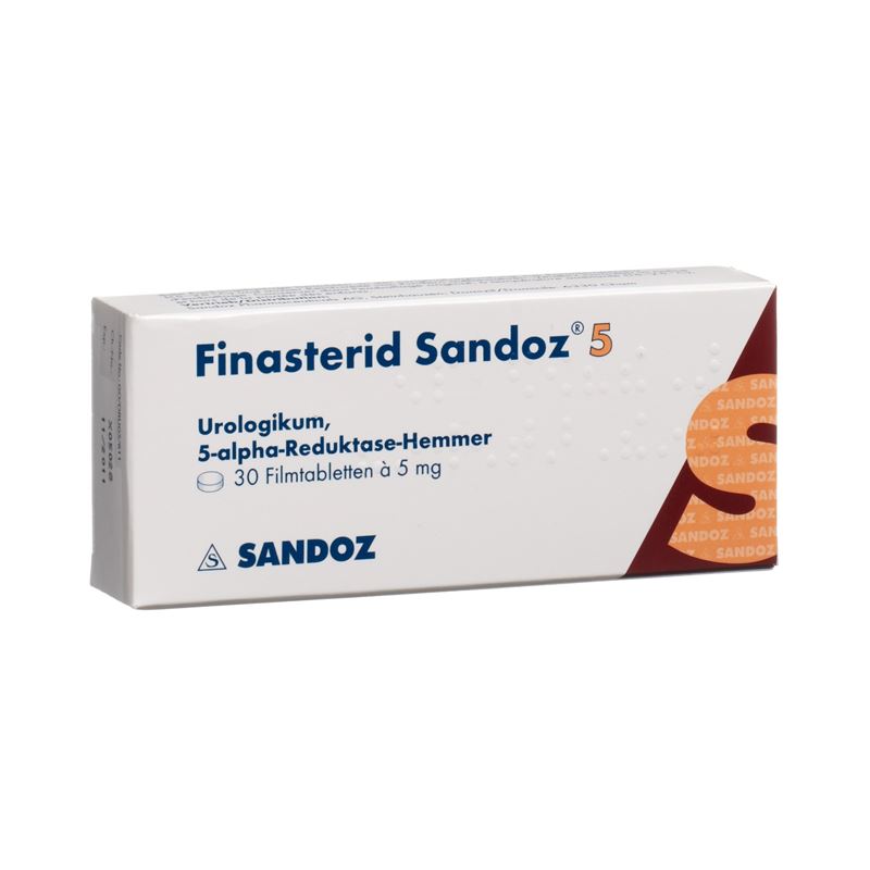 FINASTERID Sandoz Filmtabl 5 mg 30 Stk