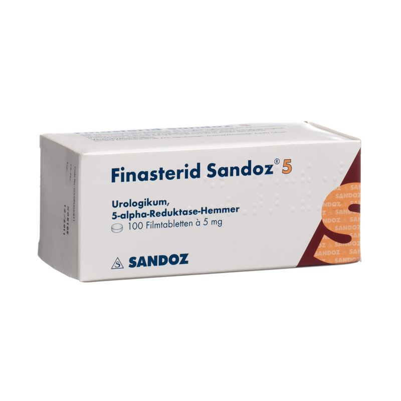 FINASTERID Sandoz Filmtabl 5 mg 100 Stk