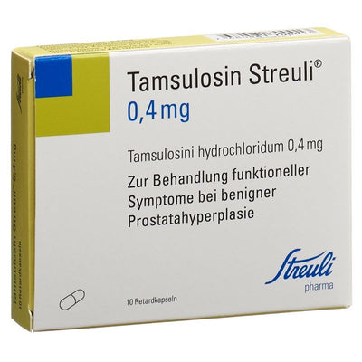 TAMSULOSIN Streuli Ret Kaps 0.4 mg 10 Stk