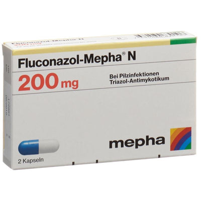 FLUCONAZOL Mepha N Kaps 200 mg 2 Stk