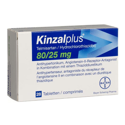 KINZALPLUS Tabl 80/25 mg 28 Stk