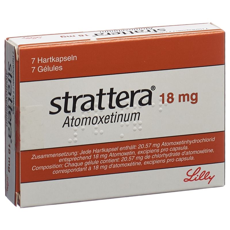 STRATTERA Kaps 18 mg 7 Stk