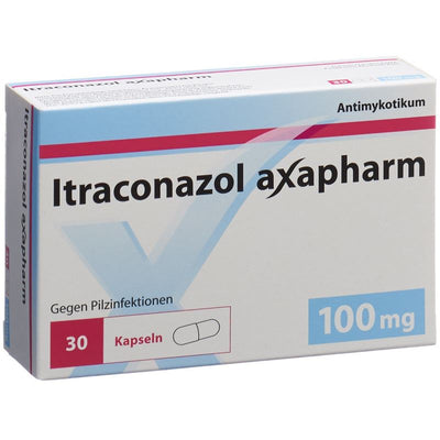 ITRACONAZOL axapharm Kaps 100 mg 30 Stk