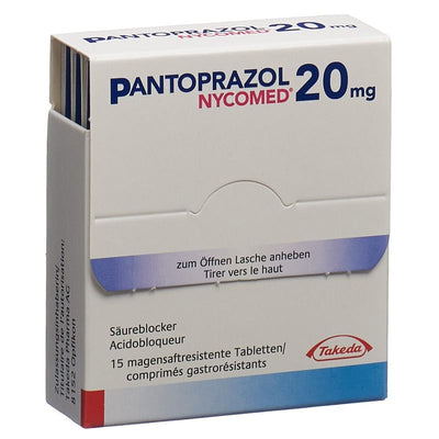 PANTOPRAZOL Nycomed Filmtabl 20 mg 15 Stk