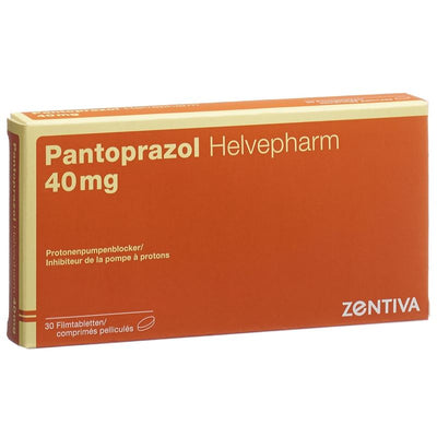 PANTOPRAZOL Helvepharm Filmtabl 40 mg 30 Stk