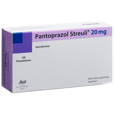 PANTOPRAZOL Streuli Filmtabl 20 mg 120 Stk