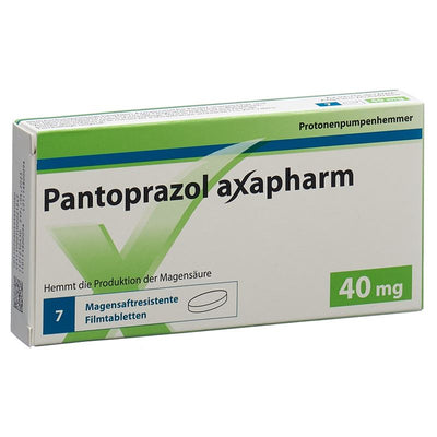 PANTOPRAZOL axapharm Tabl 40 mg 7 Stk