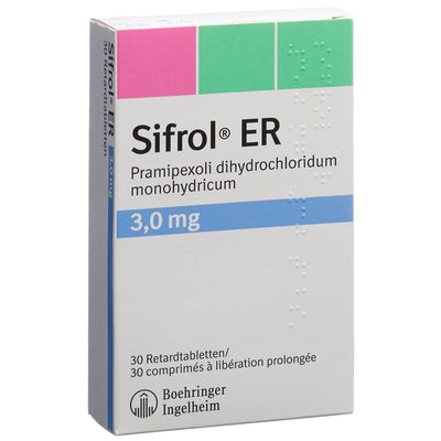 SIFROL ER Ret Tabl 3 mg 30 Stk