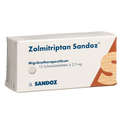 ZOLMITRIPTAN Sandoz Schmelztabl 2.5 mg 12 Stk