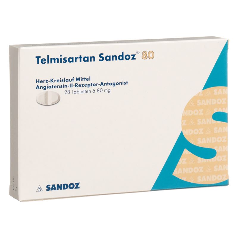 TELMISARTAN Sandoz Tabl 80 mg 28 Stk