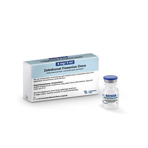 ZOLEDRONAT Fresenius Onco 4 mg/5ml Durchstf 5 ml