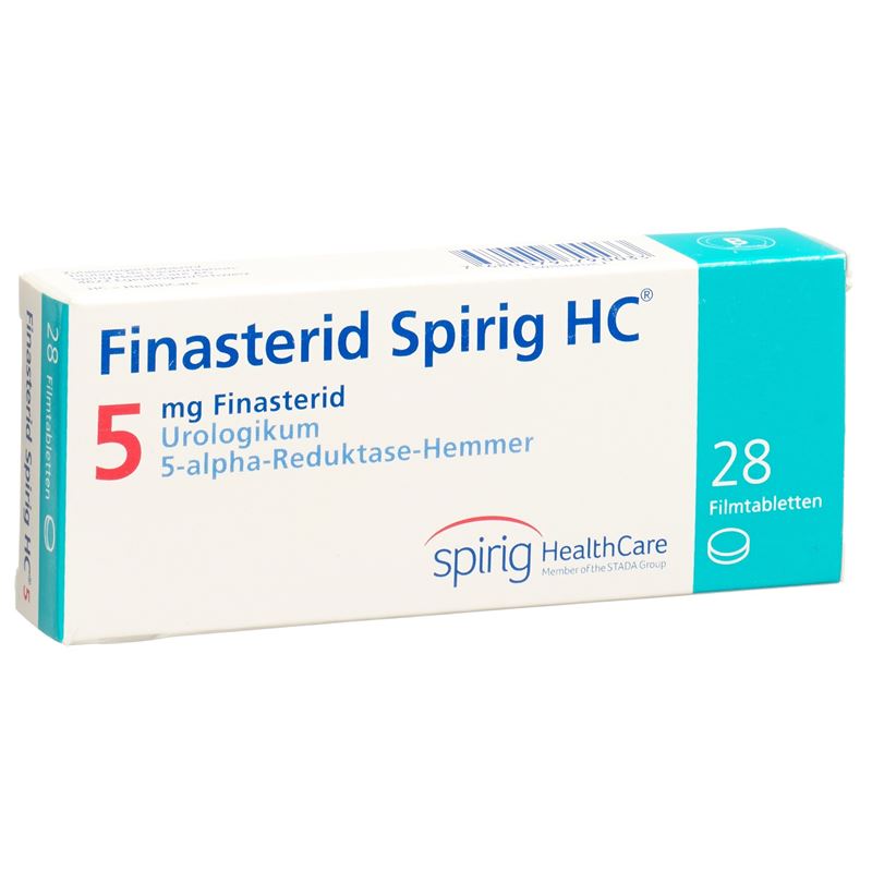 FINASTERID Spirig HC Filmtabl 5 mg 28 Stk