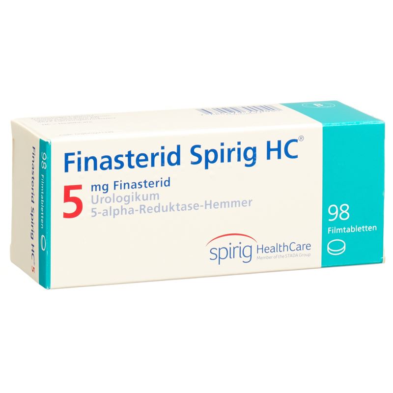 FINASTERID Spirig HC Filmtabl 5 mg 98 Stk