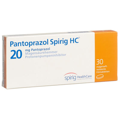 PANTOPRAZOL Spirig HC Tabl 20 mg 30 Stk