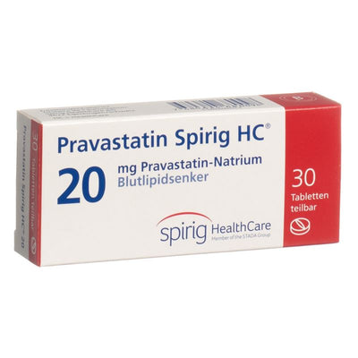 PRAVASTATIN Spirig HC Tabl 20 mg 30 Stk