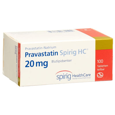 PRAVASTATIN Spirig HC Tabl 20 mg 100 Stk