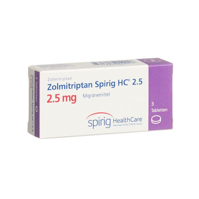 ZOLMITRIPTAN Spirig HC Tabl 2.5 mg 3 Stk