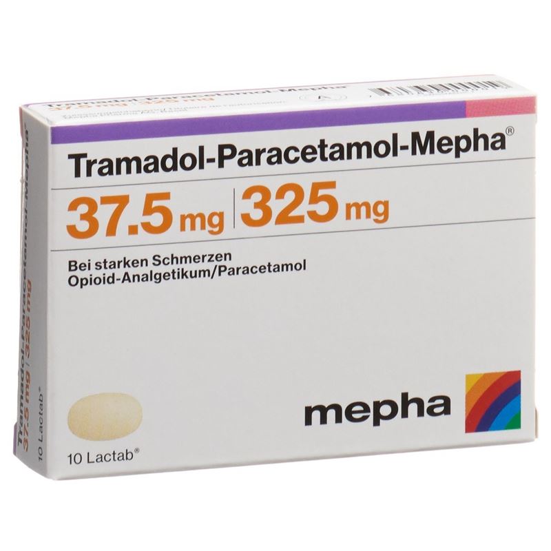 TRAMADOL-PARACETAMOL Mepha 37.5/325 mg 10 Stk