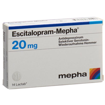 ESCITALOPRAM Mepha Lactab 20 mg 14 Stk