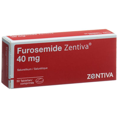 FUROSEMIDE Zentiva Tabl 40 mg 50 Stk