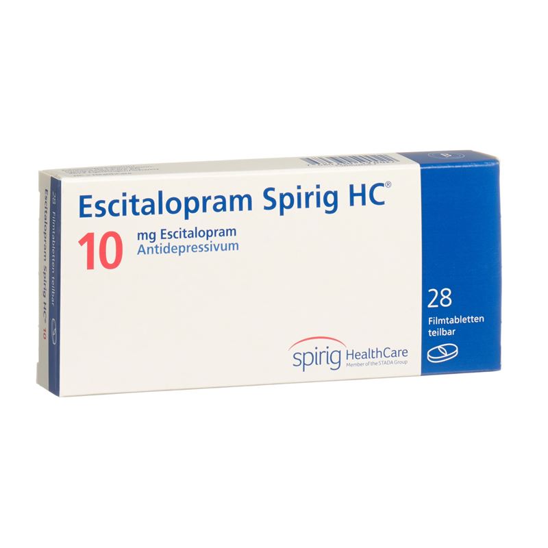 ESCITALOPRAM Spirig HC Filmtabl 10 mg 28 Stk