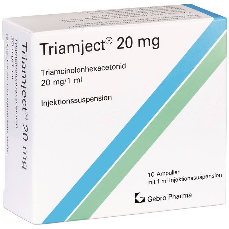 TRIAMJECT Inj Susp 20 mg/ml Amp 10 Stk