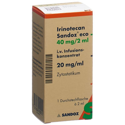 IRINOTECAN Sandoz eco 40 mg/2ml Durchstf 2 ml