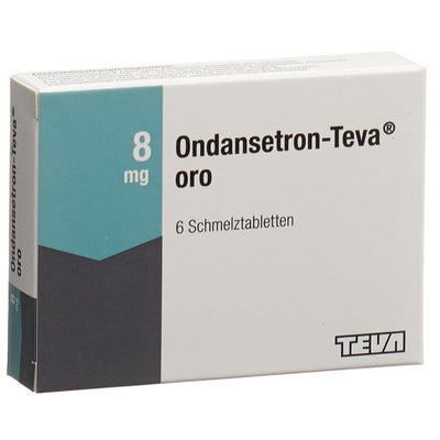 ONDANSETRON Teva oro Schmelztabl 8 mg Btl 6 Stk